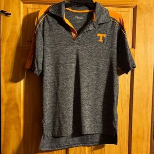 Tennessee Vols Men's Polo Shirt in Gray and Orange